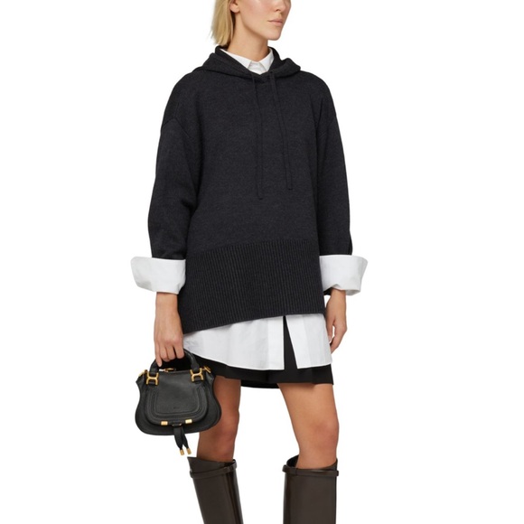 Toteme Tops - NWT Toteme Signature Wool Hooded Sweater, Size M